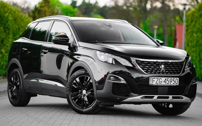 Peugeot 3008 cena 93500 przebieg: 87000, rok produkcji 2018 z Żagań małe 436